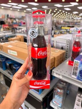 Coca Cola Red and Black Bottle Bluetooth Speaker